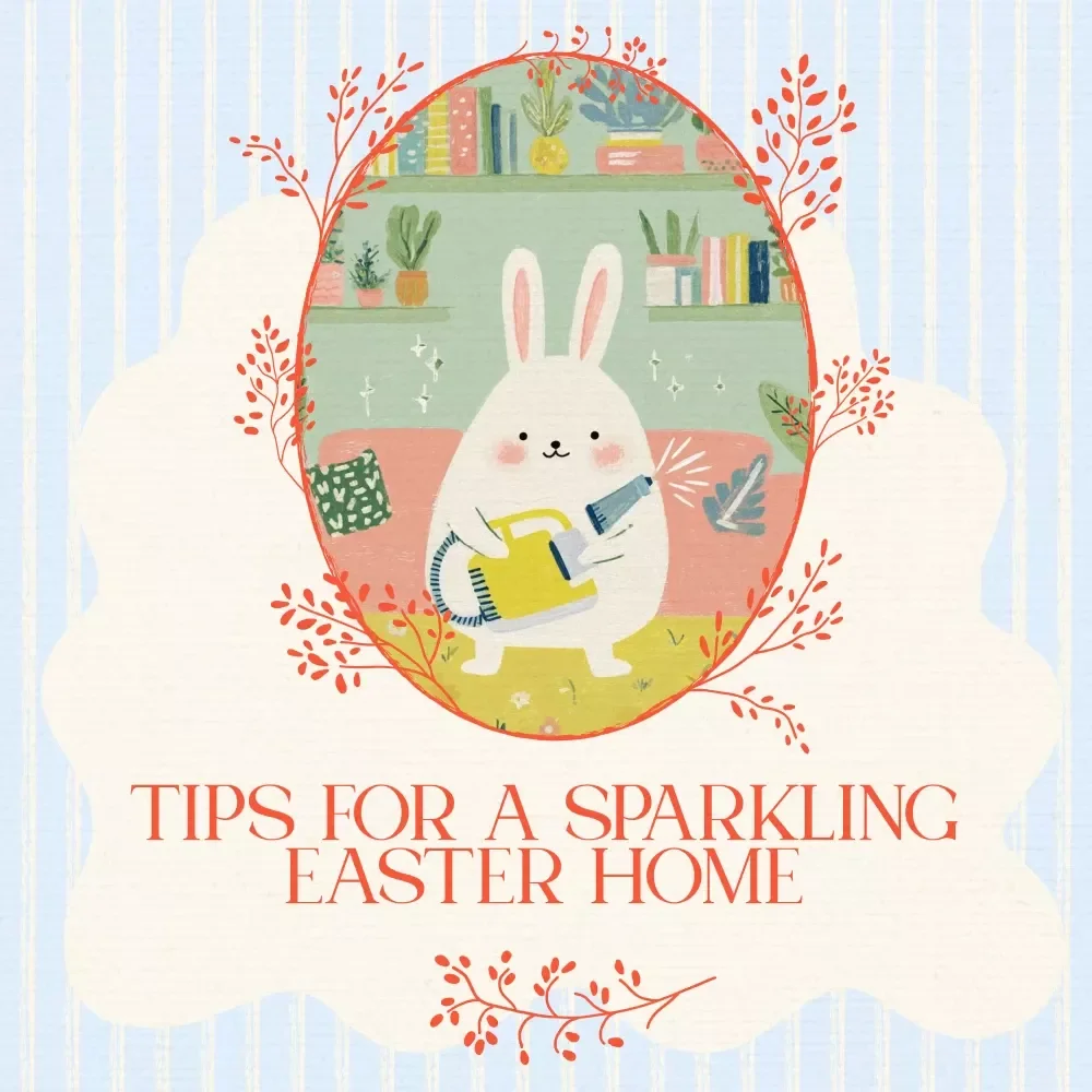 Spring Cleaning: Tips for a Sparkling Easter Home – Easter eBook with Practical spring cleaning tips around easter, Printable Checklist & AI Planning Guide