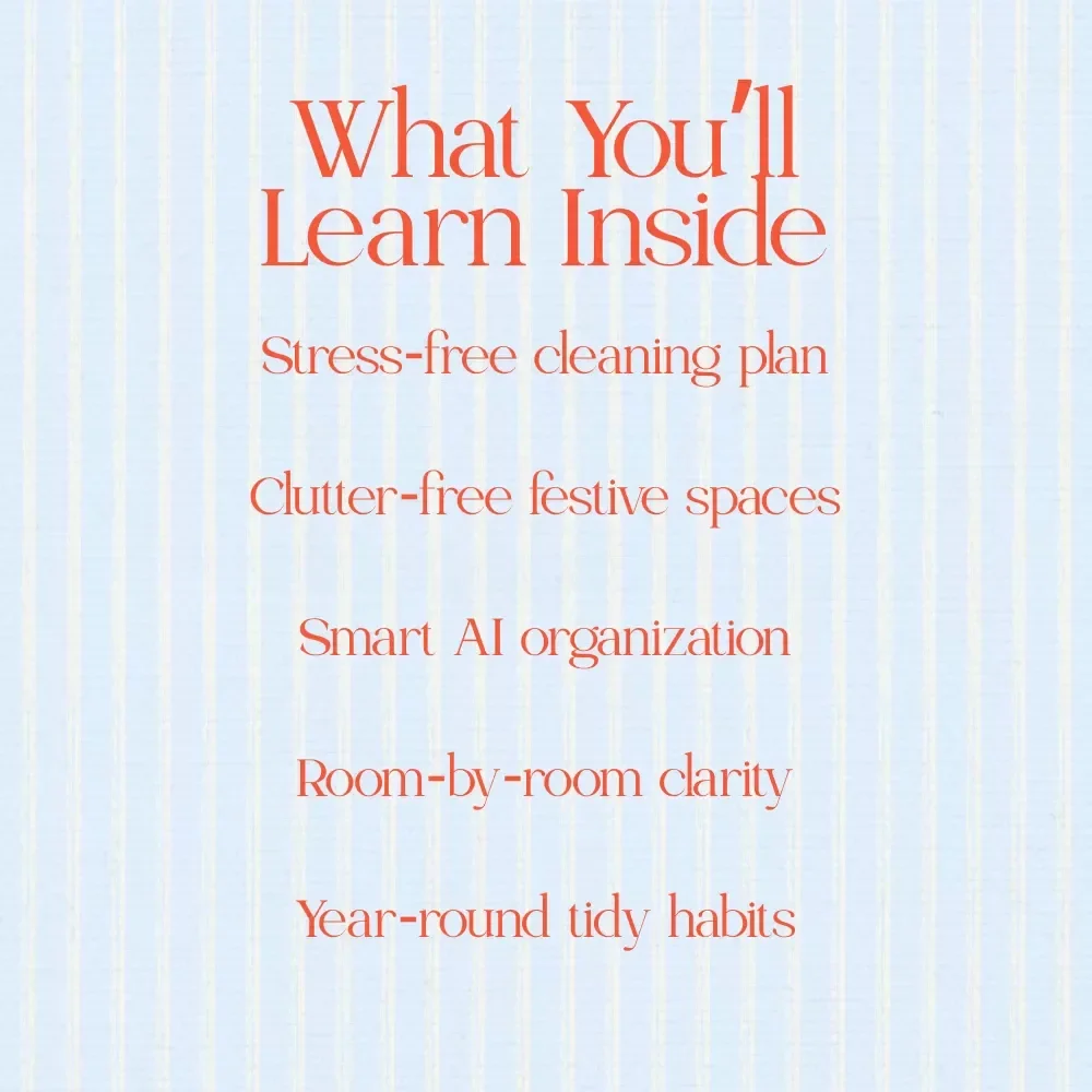 Spring Cleaning: Tips for a Sparkling Easter Home – Easter eBook with Practical spring cleaning tips around easter, Printable Checklist & AI Planning Guide