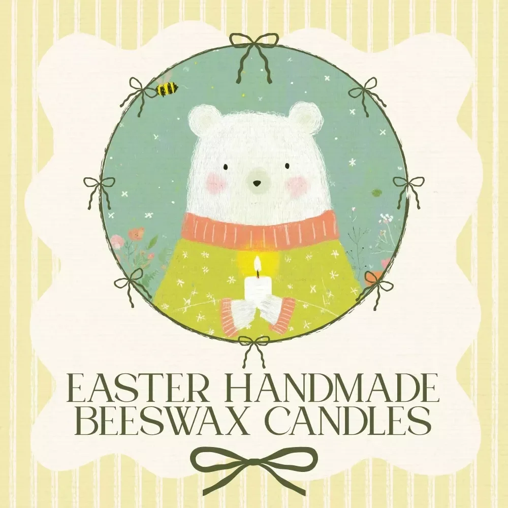 Easter Handmade Beeswax Candles: A Step-by-Step Guide to Crafting Homemade Beeswax Easter Candles