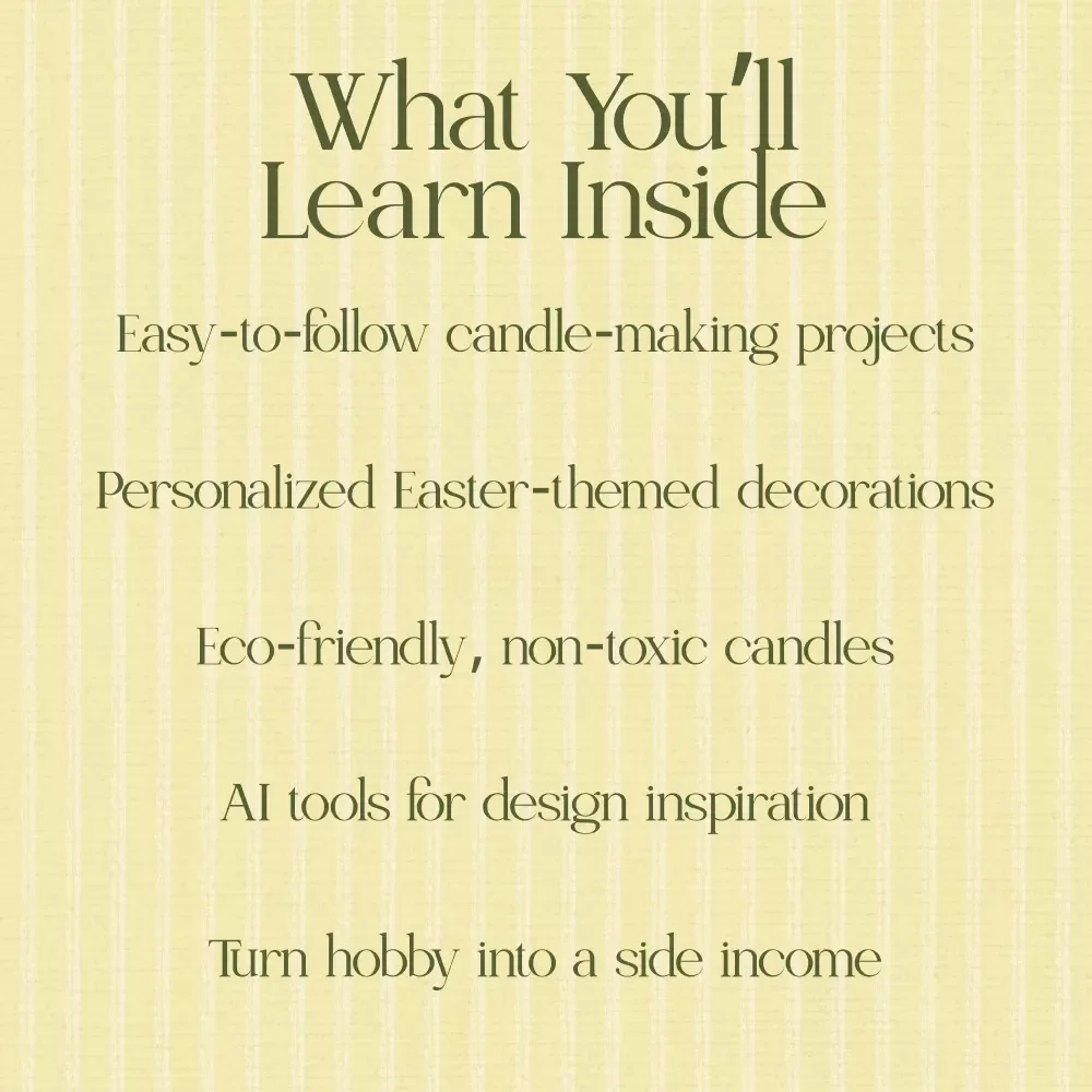 Easter Handmade Beeswax Candles: A Step-by-Step Guide to Crafting Homemade Beeswax Easter Candles
