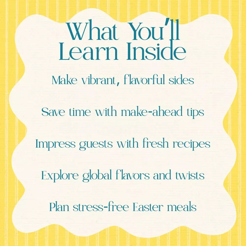 Easter on the Table: Creative Side Dishes – Easy Easter Side Dish Ideas eBook