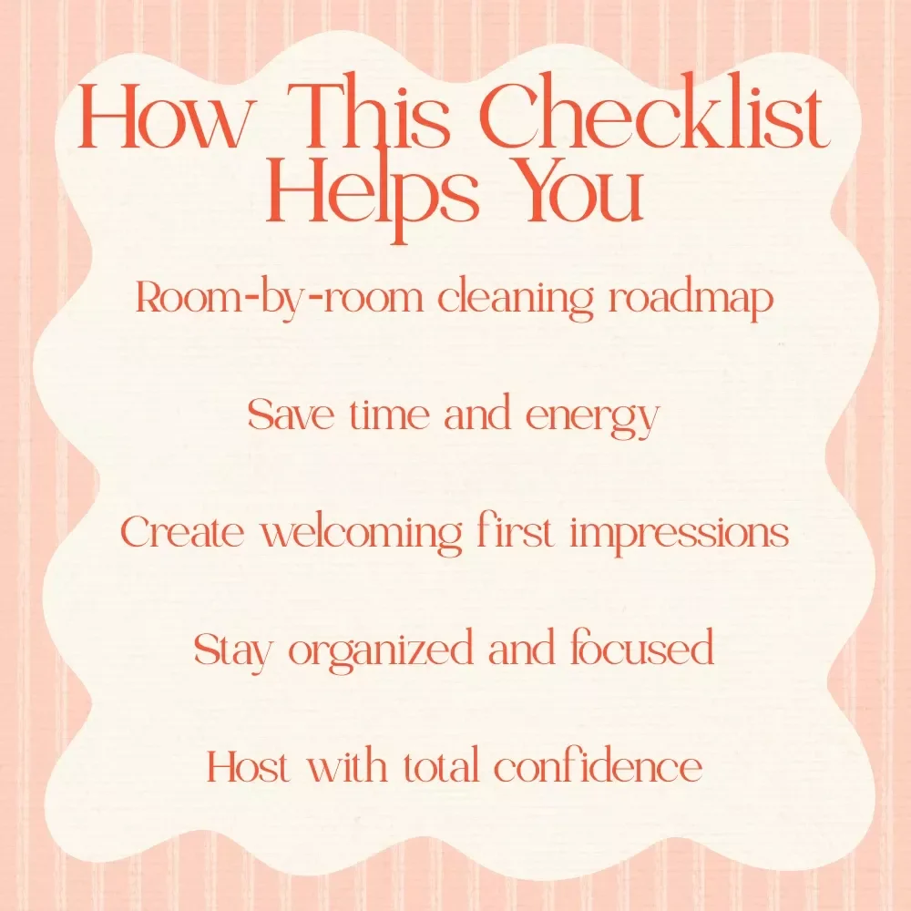 Your Ultimate Easter Cleaning Checklist Before Guests Arrive – Printable Easter Cleaning Checklist Before Guests Arrive for Stress-Free Spring Hosting, Instant Digital Download