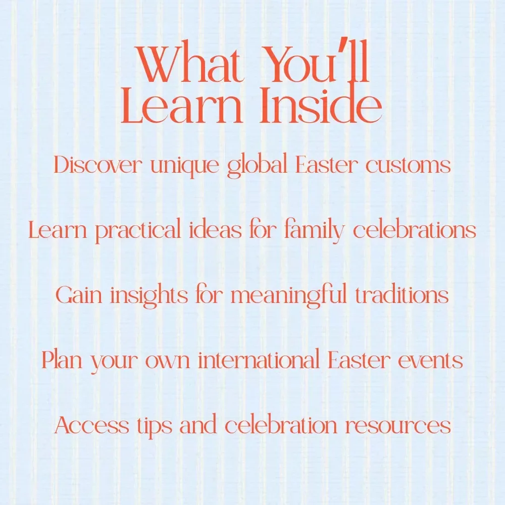 Hopping Around the World: Easter Traditions Uncovered – Explore Easter Traditions Around the World eBook