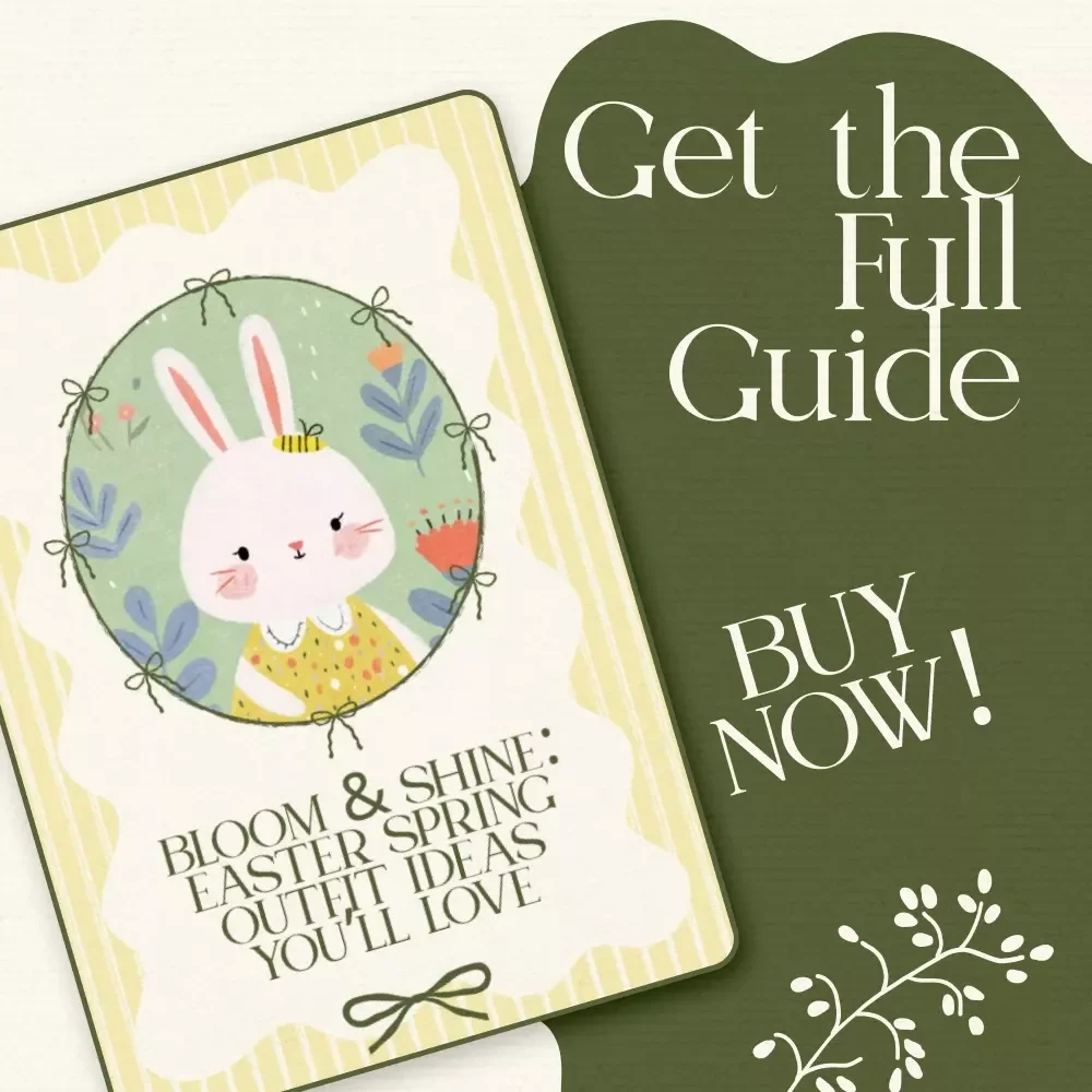 Bloom & Shine: Easter Spring Outfit Ideas You’ll Love – Spring Outfit Ideas for Easter Guide, Easter Style Checklist, Digital Download eBook
