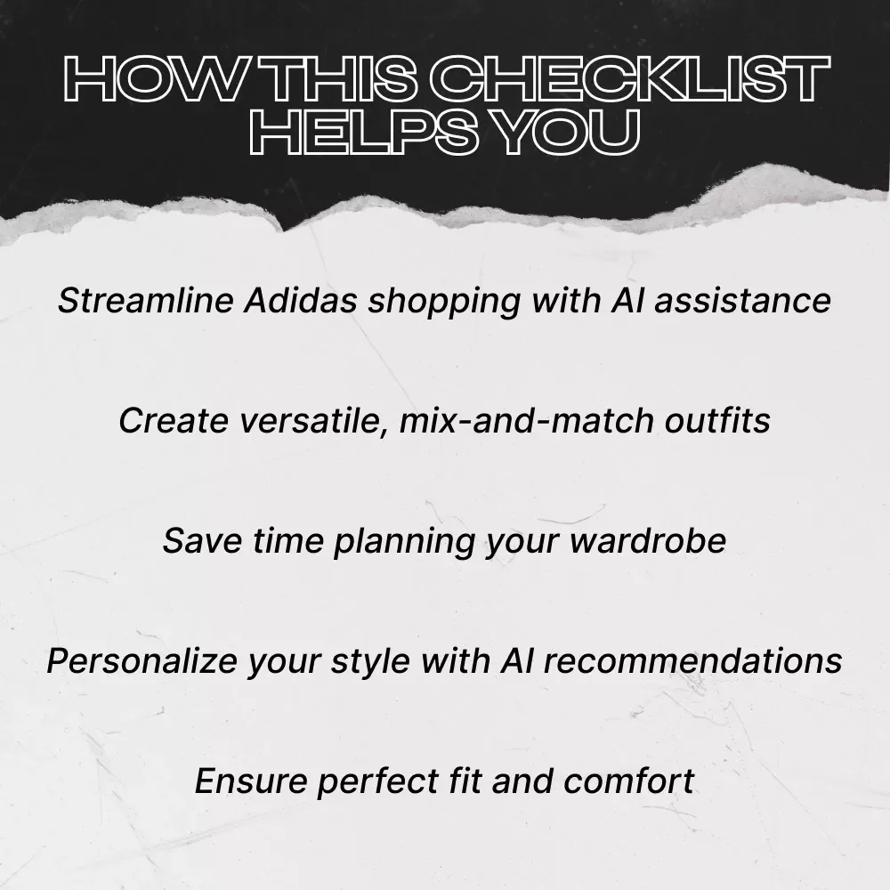 AI Outfit Planning Checklist for Adidas Buyers