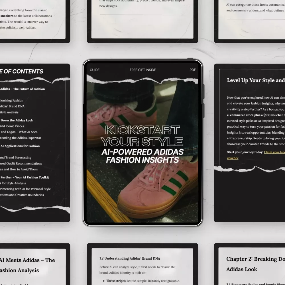 Kickstart Your Style: AI-Powered Adidas Fashion Insights - Digital Guide for Trendsetting Fashion Enthusiasts