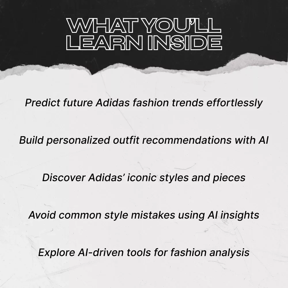 Kickstart Your Style: AI-Powered Adidas Fashion Insights - Digital Guide for Trendsetting Fashion Enthusiasts