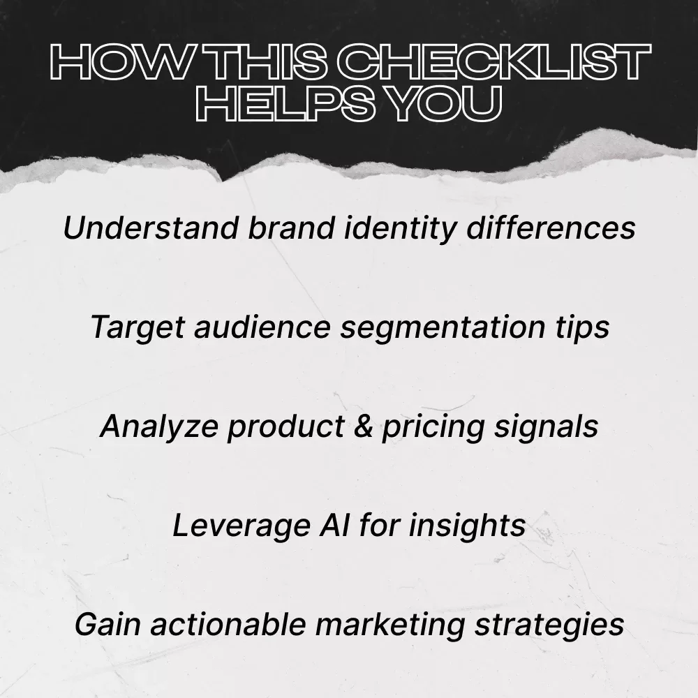 Converse vs Nike Brand Perception Checklist | Digital Guide to Analyzing Brand Identity & Audience