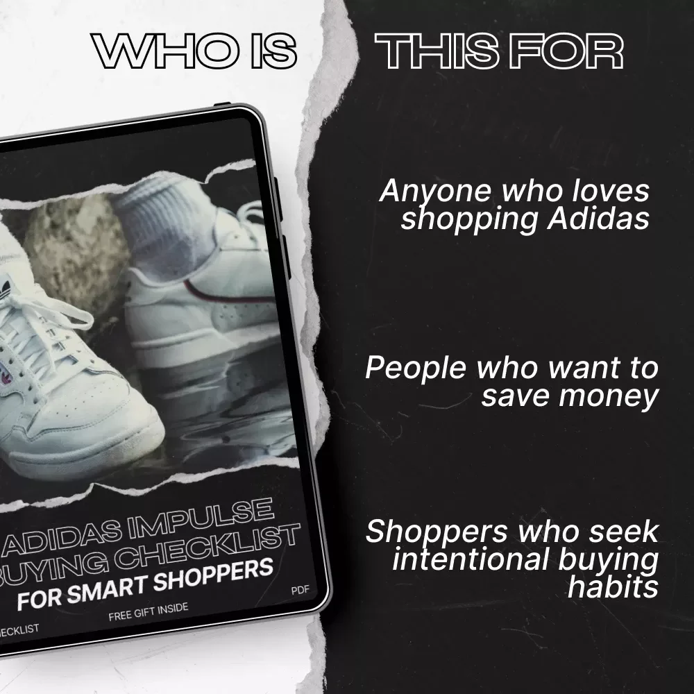 Adidas Impulse Buying Checklist for Smart Shoppers