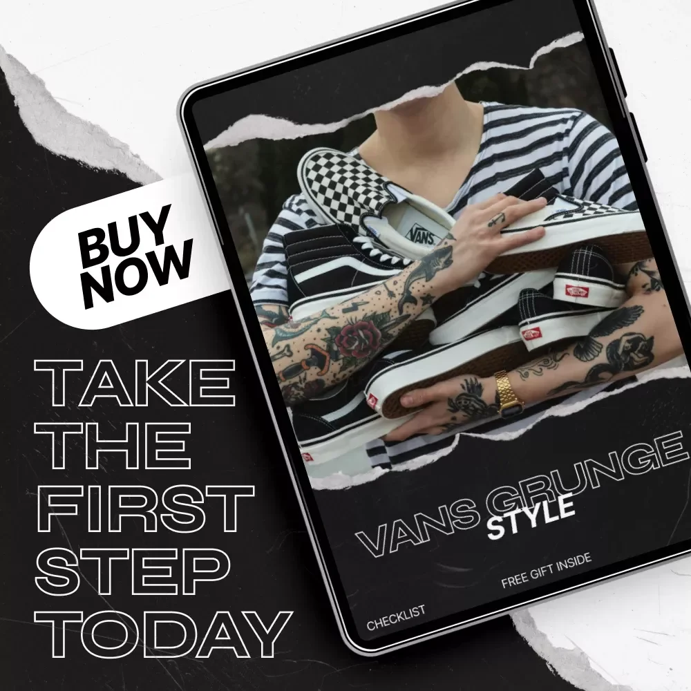 Vans Grunge Style Checklist - Master the Iconic Grunge Look with This Downloadable Guide