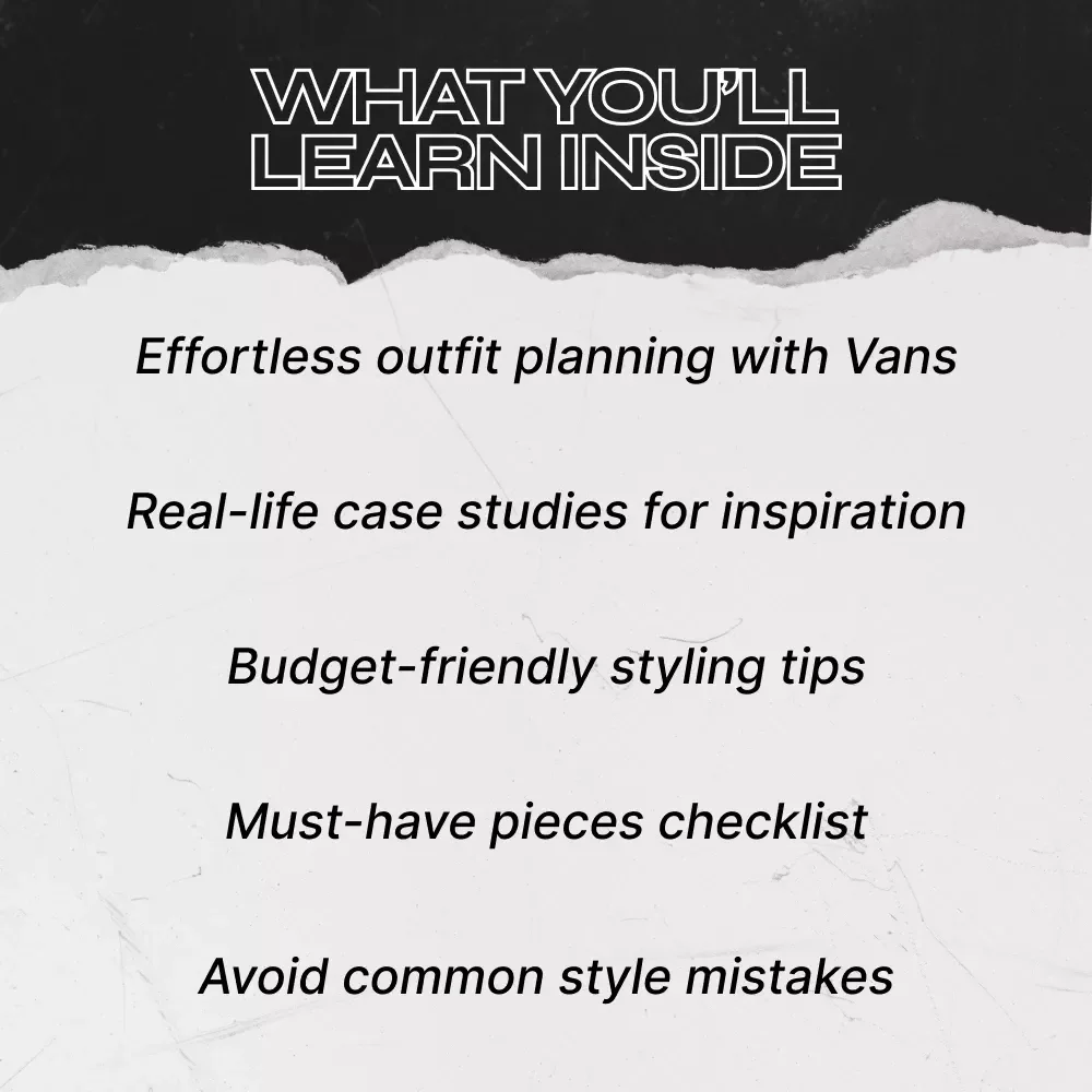 Vans Y2K Outfits Guide: Discover How to Rock Y2K Style with Vans Sneakers & Outfits