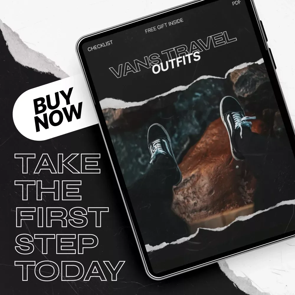 Vans Travel Outfits Checklist – Stylish & Comfy Vans Travel Outfits Digital Download for Effortless Packing & Mix-and-Match Looks