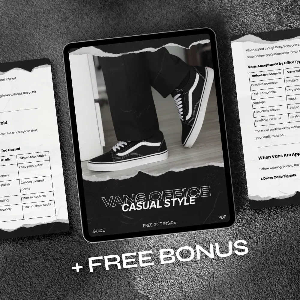 Vans Office Casual Style – The Complete Guide to Mastering vans office casual style for a Polished, Modern Workplace Look