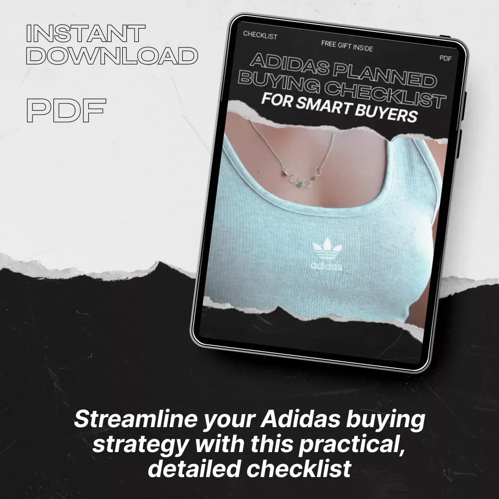 Adidas Planned Buying Checklist for Smart Buyers | A Comprehensive Digital Guide