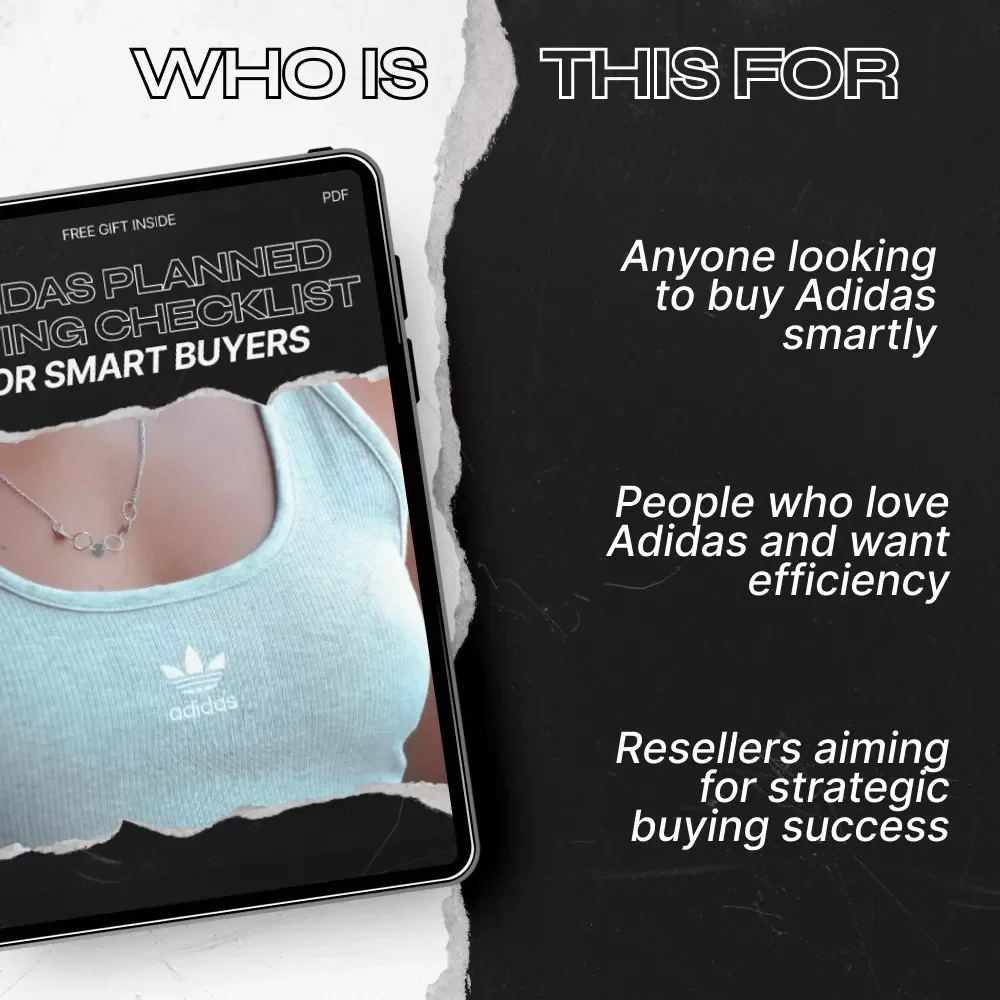Adidas Planned Buying Checklist for Smart Buyers | A Comprehensive Digital Guide