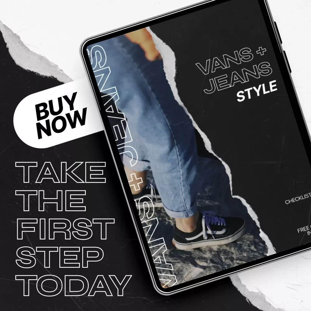 Vans + Jeans Style Guide – The Ultimate Vans with Jeans Style eBook for Effortless Streetwear Outfits & Everyday Looks