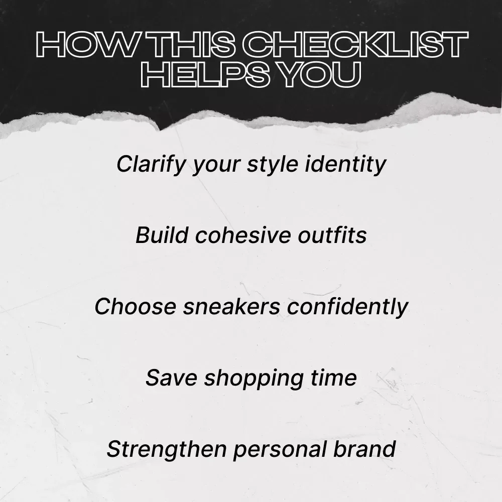 Converse Casual vs. Sporty Image Checklist – Ultimate Style Guide for Defining Your Signature Look | converse casual vs sporty image Digital Download