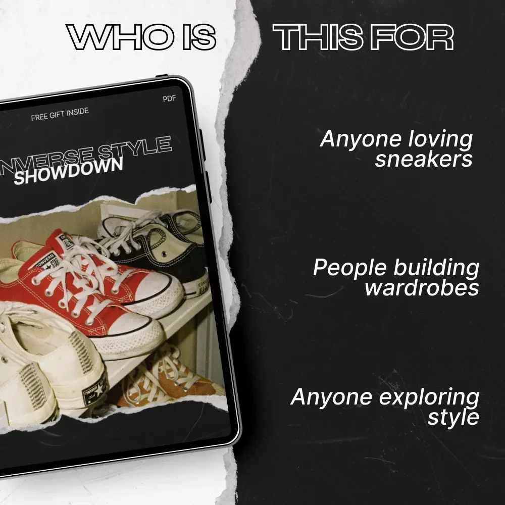 Converse Style Showdown – Ultimate Converse Style Comparison Checklist for Choosing Your Perfect Pair, Outfit Planning & Trend Matching Digital Download