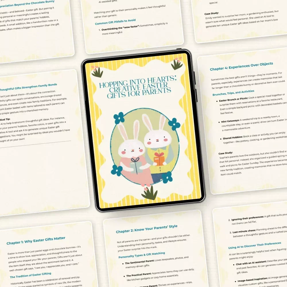 Hopping Into Hearts: Creative Easter Gifts for Parents | Ultimate Guide to Easter Gifts for Parents
