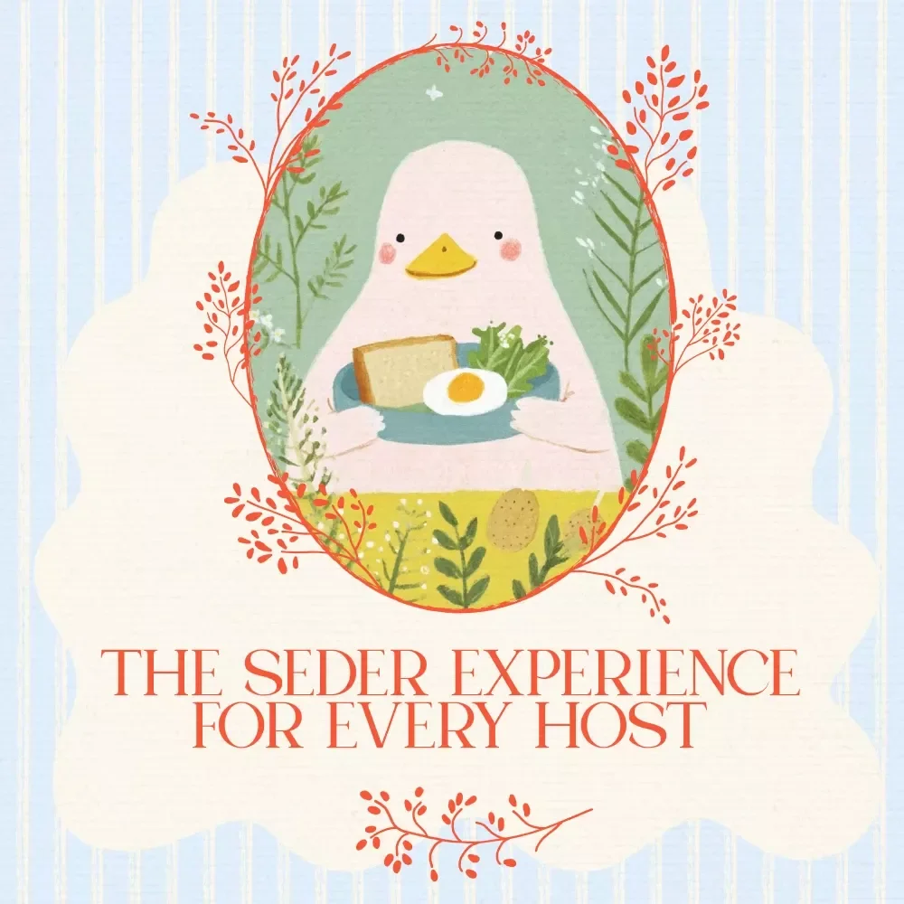 The Seder Experience for Every Host – Complete Guide on how to host a seder meal | Passover Hosting Checklist & Planning eBook