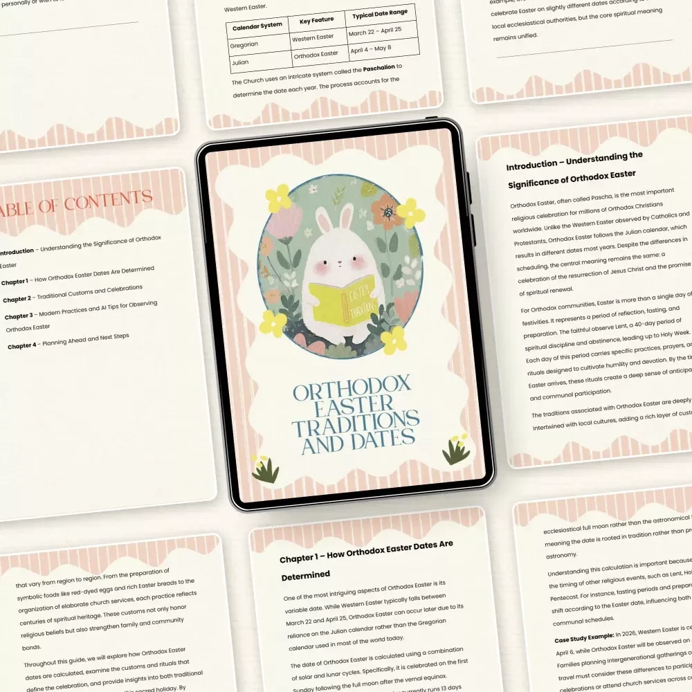 Orthodox Easter Traditions and Dates Guide – Complete Guide to Orthodox Easter Traditions and Dates, Customs, Calendar Calculations & Celebration Planning
