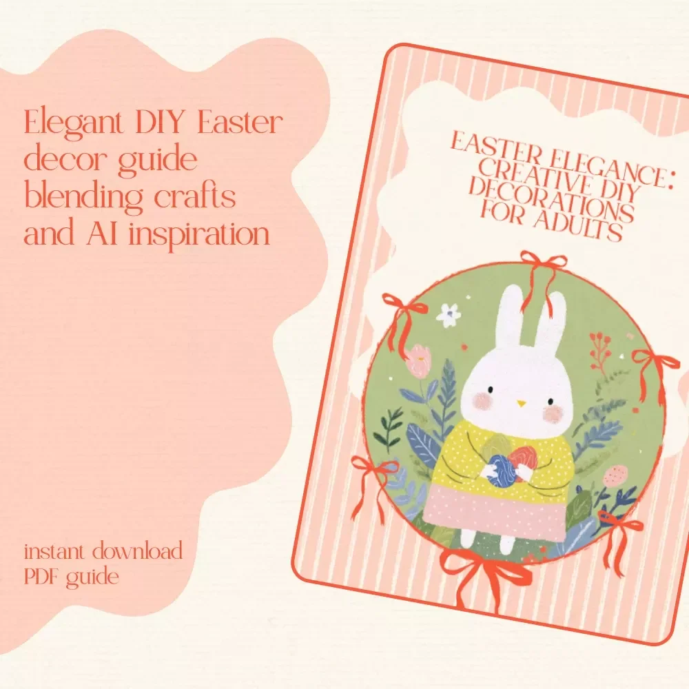 Easter Elegance: Creative DIY Decorations for Adults – Easter Decoration Crafts for Adults eBook, DIY Easter Decor Guide, Printable Inspiration & Party Styling Ideas