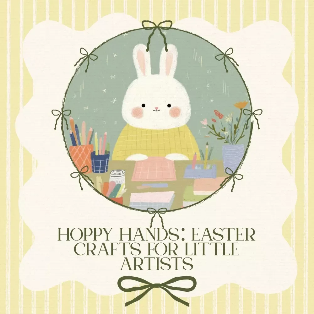 Hoppy Hands: Easter Crafts for Little Artists – Fun & Easy Easter Crafts for Preschoolers eBook | Printable DIY Spring Activities & Creative Play Guide