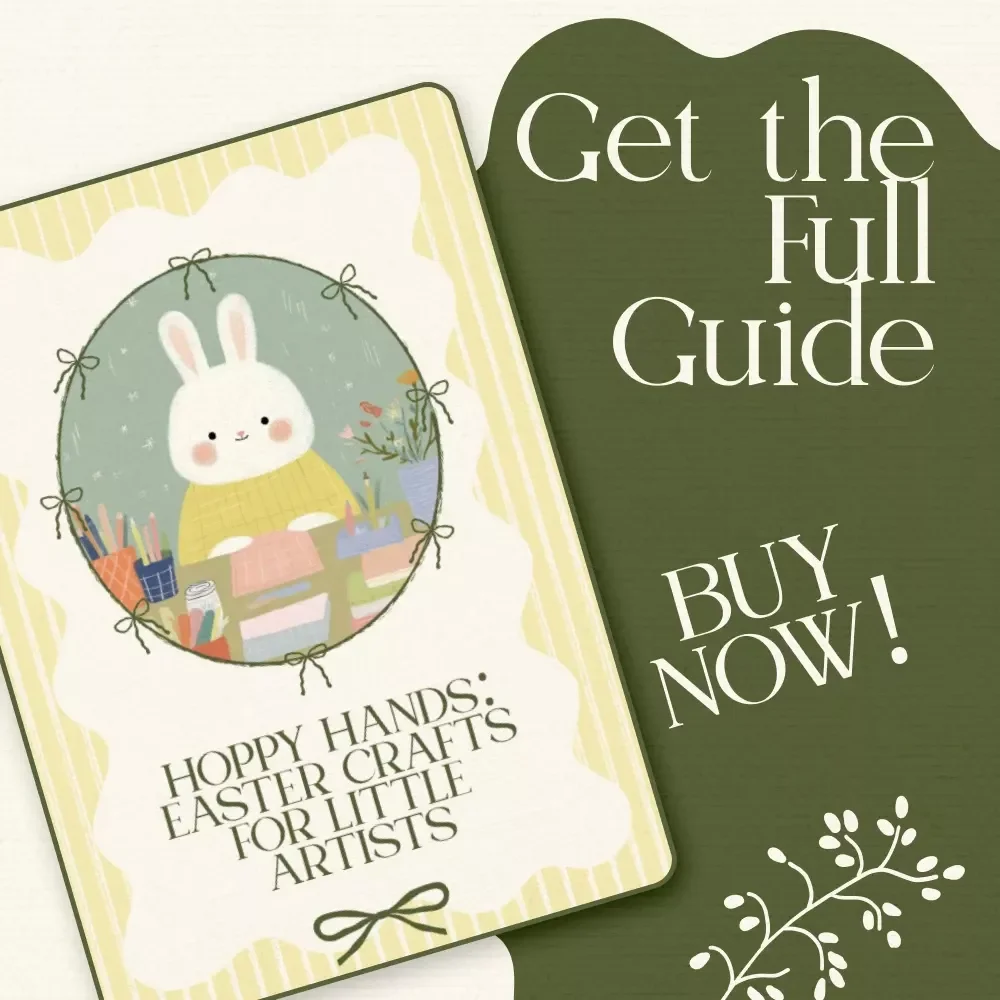 Hoppy Hands: Easter Crafts for Little Artists – Fun & Easy Easter Crafts for Preschoolers eBook | Printable DIY Spring Activities & Creative Play Guide