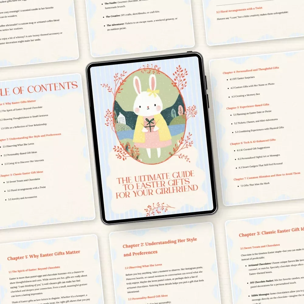 The Ultimate Guide to Easter Gifts for Your Girlfriend – Thoughtful Easter Gifts for Girlfriend eBook