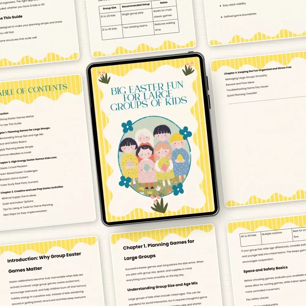 Big Easter Fun for Large Groups of Kids | Ultimate Guide for Easter Games for Large Groups of Kids