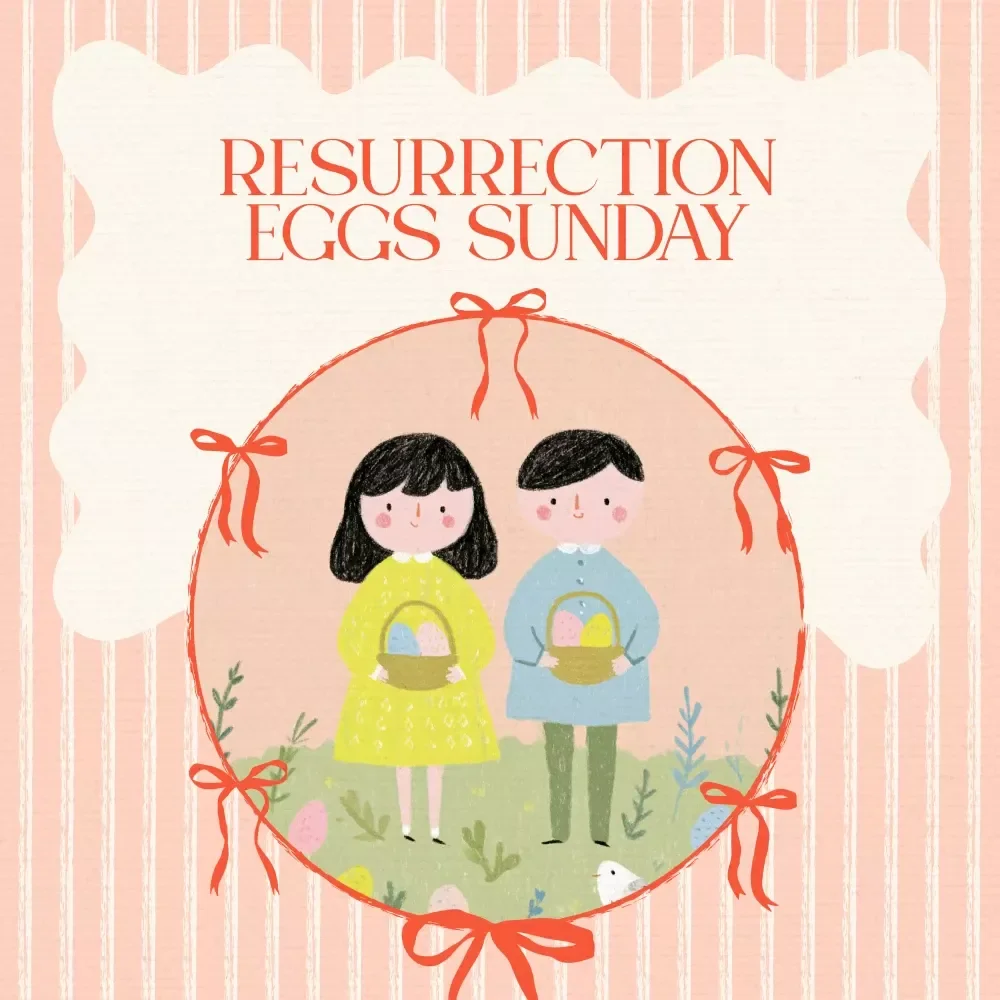 The Complete Resurrection Eggs Sunday Checklist for Kids - Easter Sunday School Guide