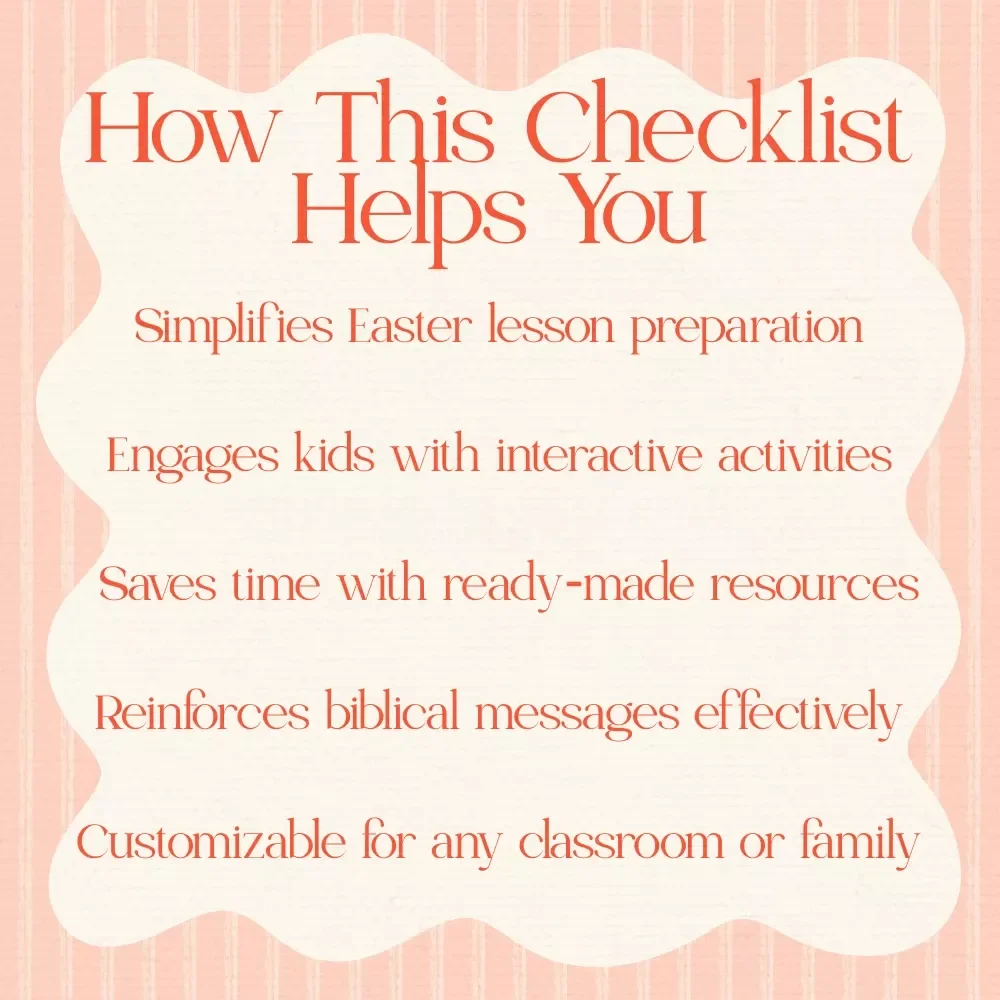 The Complete Resurrection Eggs Sunday Checklist for Kids - Easter Sunday School Guide