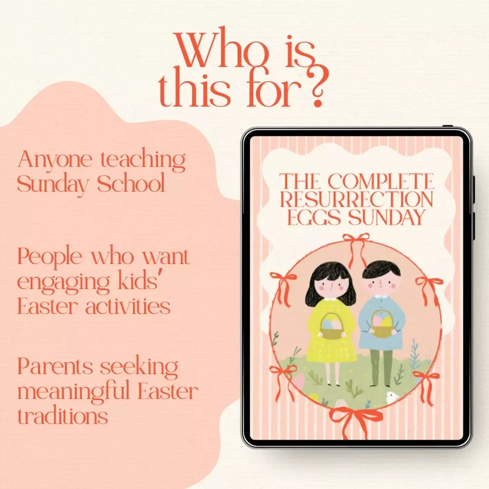 The Complete Resurrection Eggs Sunday Checklist for Kids - Easter Sunday School Guide