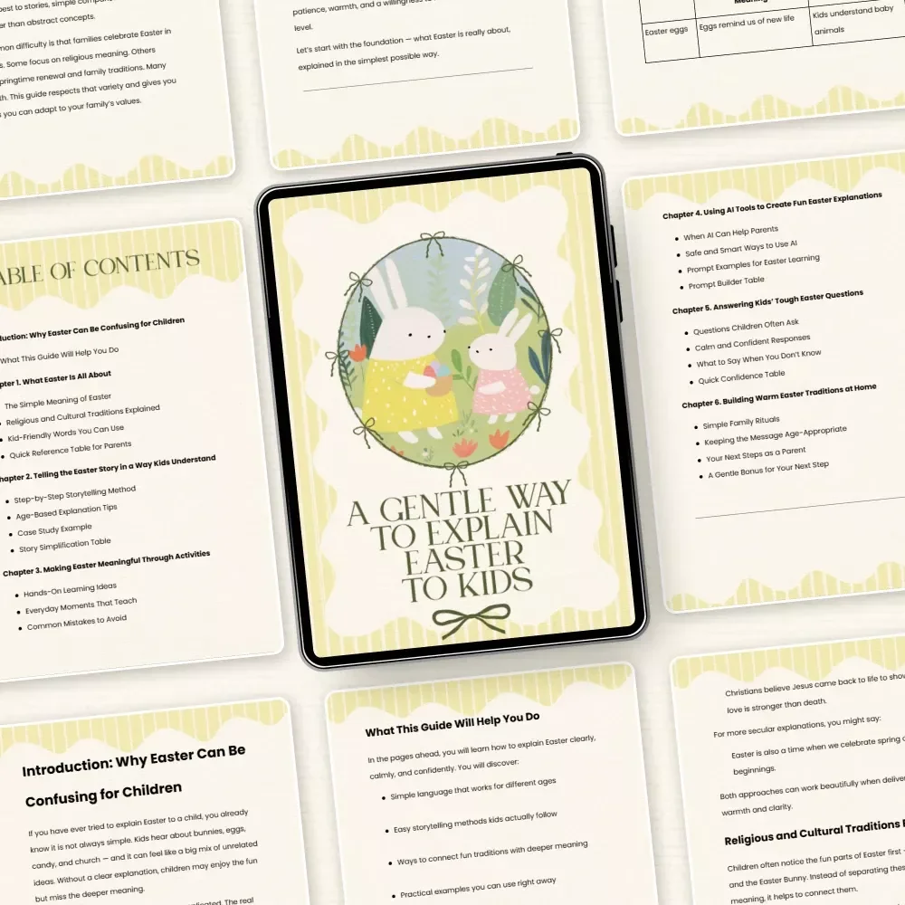 A Gentle Way to Explain Easter to Kids: A Simple Guide for Parents