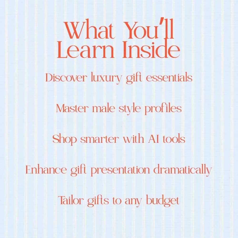 Gifts That Impress This Easter: The Ultimate Luxury Easter Gift Guide for Men | eBook