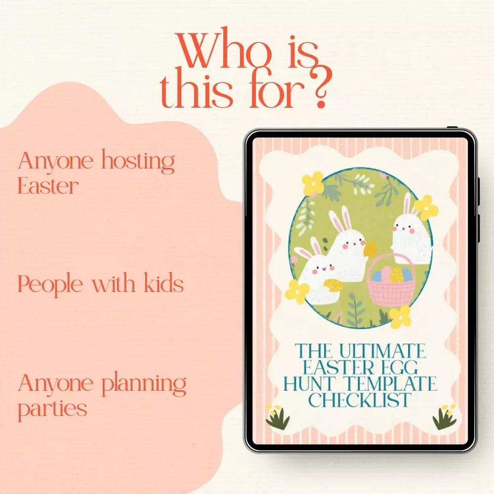 The Ultimate Easter Egg Hunt Template Checklist – Fun & Easy Easter Egg Hunt Template Ideas for Kids & Family Digital Download
