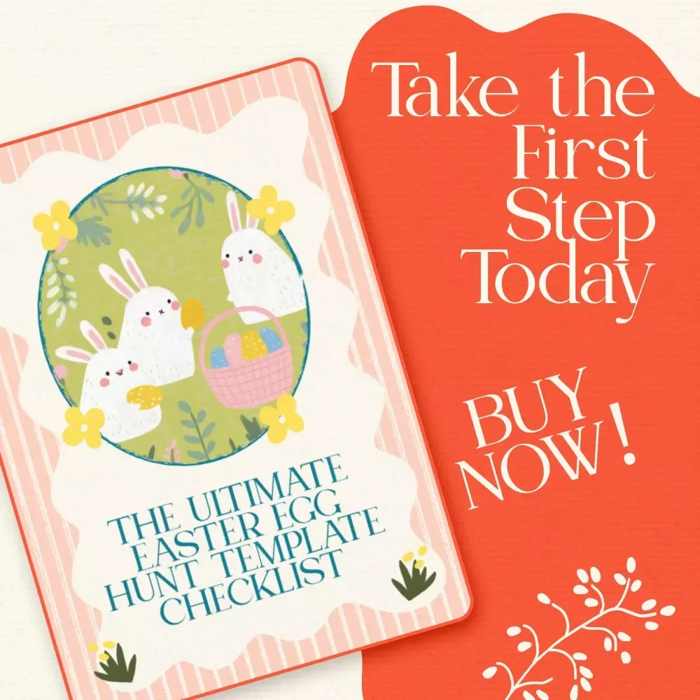 The Ultimate Easter Egg Hunt Template Checklist – Fun & Easy Easter Egg Hunt Template Ideas for Kids & Family Digital Download