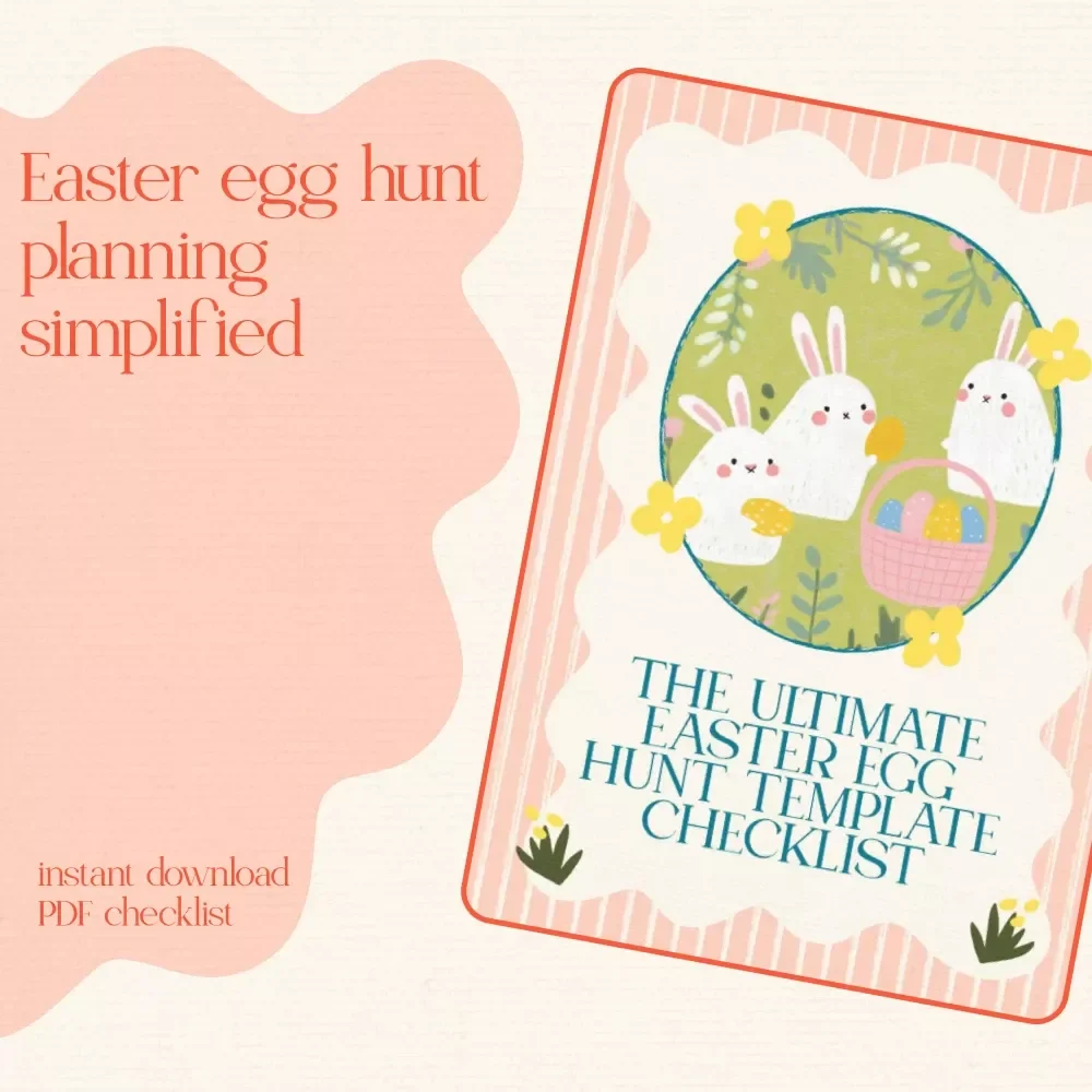 The Ultimate Easter Egg Hunt Template Checklist – Fun & Easy Easter Egg Hunt Template Ideas for Kids & Family Digital Download