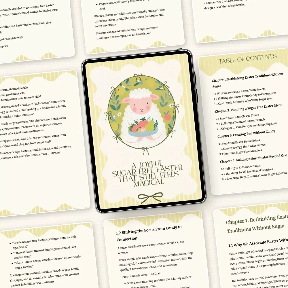 A Joyful Sugar Free Easter That Still Feels Magical | Easter Guide for a Sugar-Free Holiday