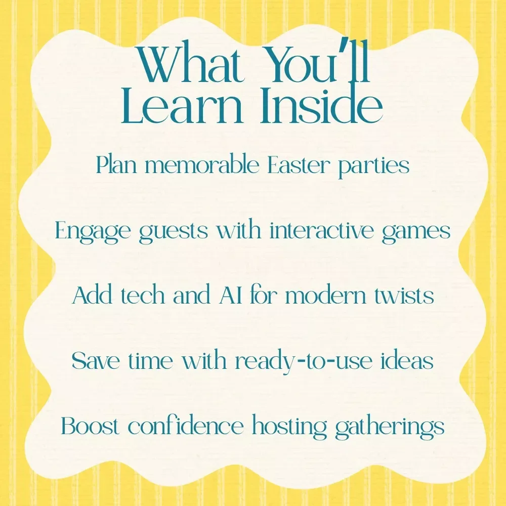 Hoppin’ Fun: Guide to Easter Party Games for Adults – Ultimate Adult Easter Party Games for Adults eBook & Digital Download