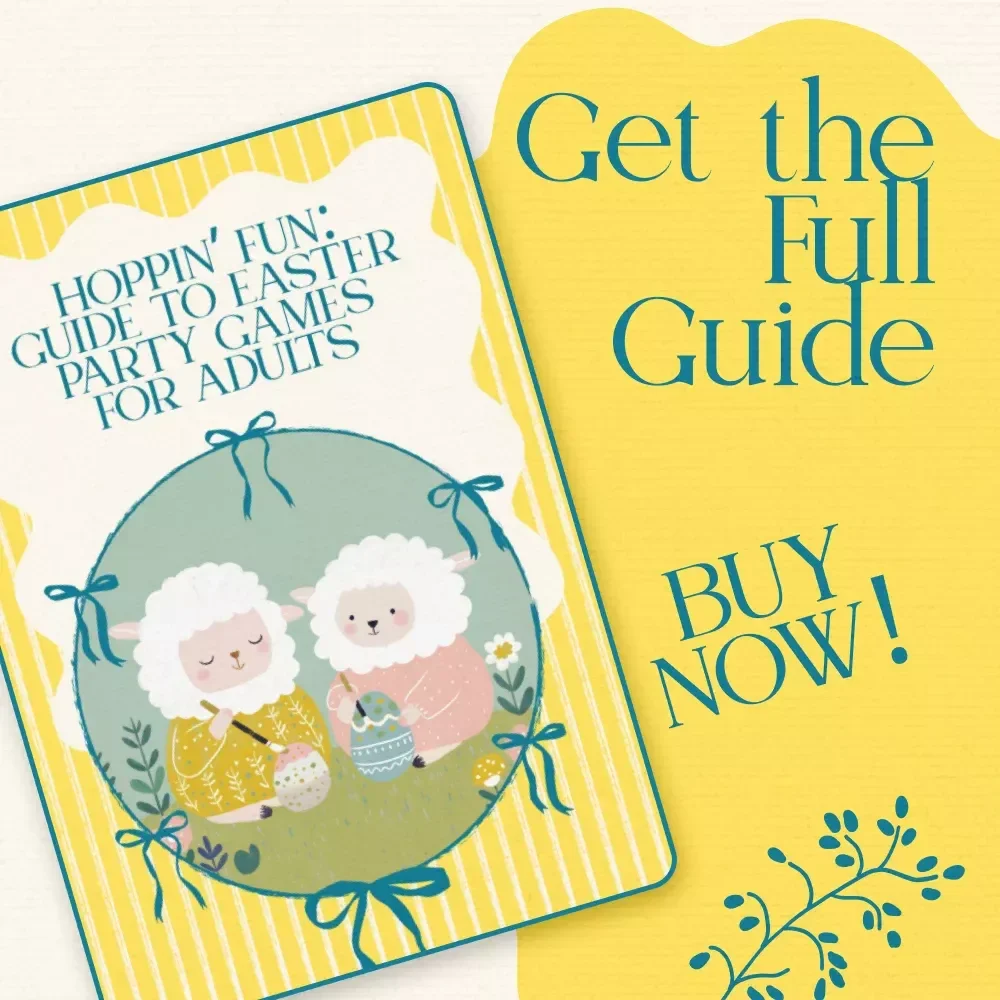 Hoppin’ Fun: Guide to Easter Party Games for Adults – Ultimate Adult Easter Party Games for Adults eBook & Digital Download