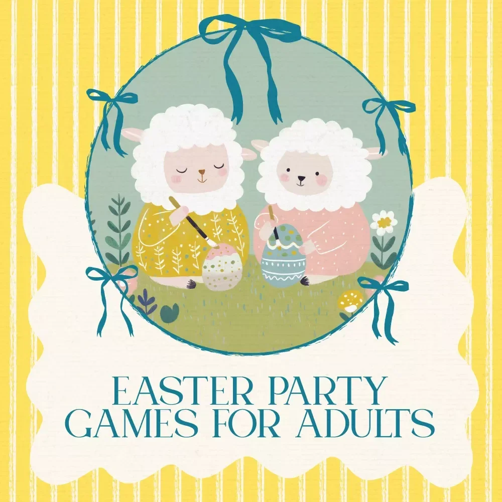 Hoppin’ Fun: Guide to Easter Party Games for Adults – Ultimate Adult Easter Party Games for Adults eBook & Digital Download