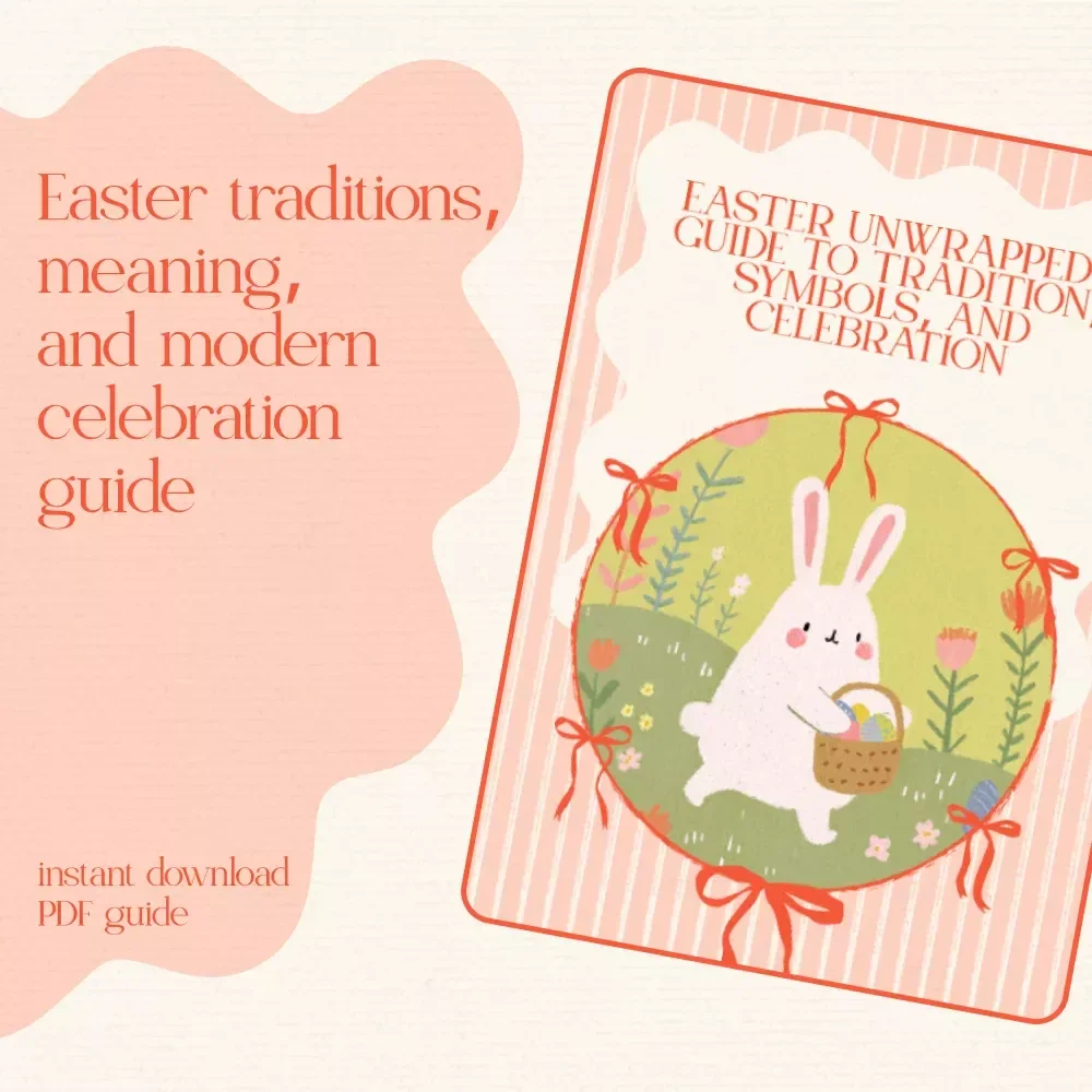 Easter Unwrapped: Guide to Tradition, Symbols, and Celebration – Why We Celebrate Easter Explained Digital Download, Easter Traditions & Meaning eBook