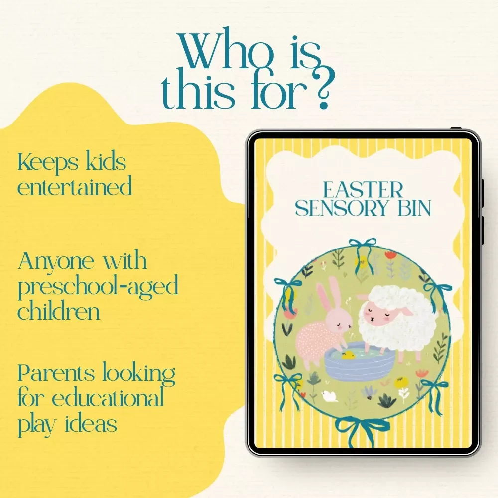 Easter Sensory Bin Checklist | Preschool Easter Sensory Bin Ideas for Fun & Learning