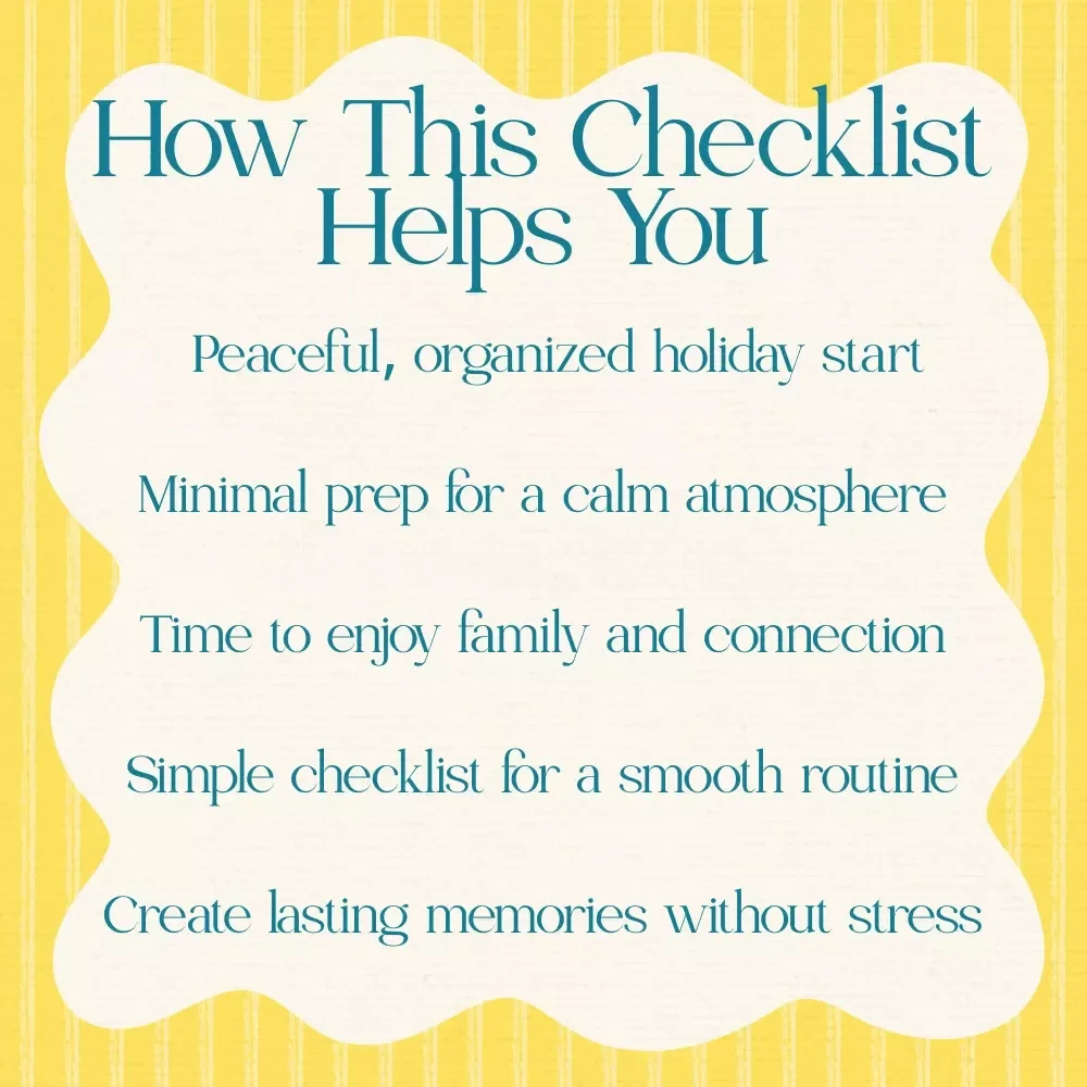Calm and Joyful Easter Morning Plan: A Checklist for a Peaceful Holiday