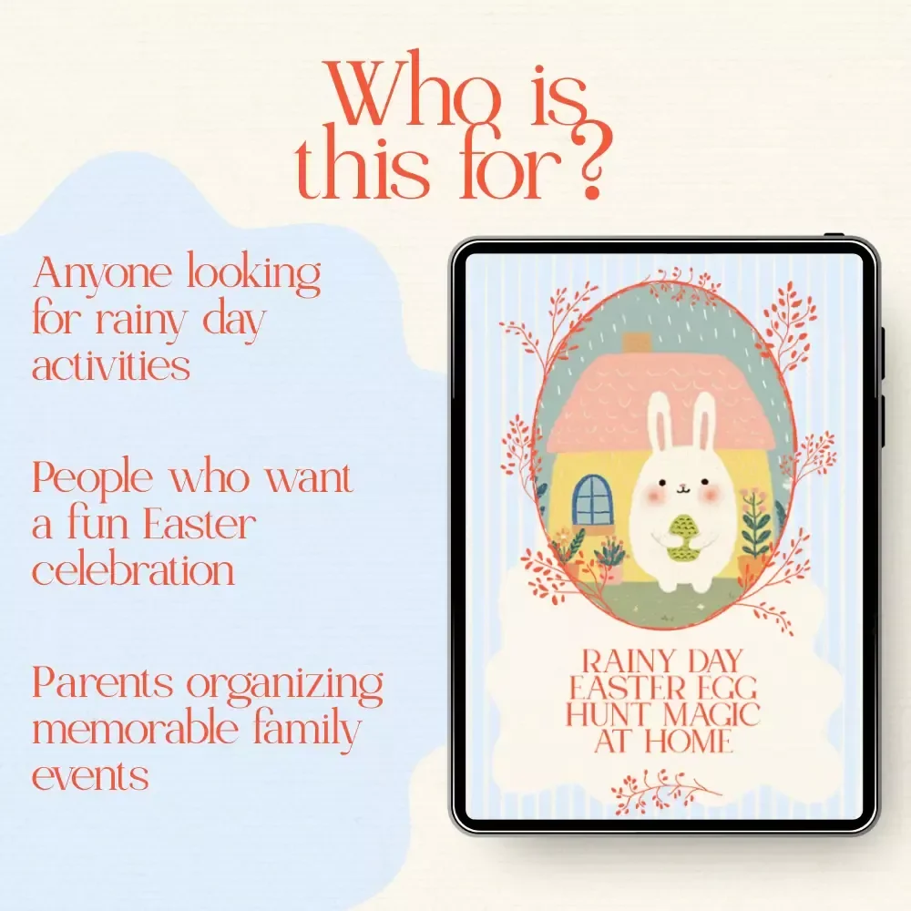 Rainy Day Easter Egg Hunt Magic at Home - Indoor Easter Egg Scavenger Hunt for Rainy Days eBook