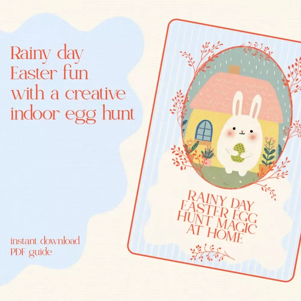 Rainy Day Easter Egg Hunt Magic at Home - Indoor Easter Egg Scavenger Hunt for Rainy Days eBook