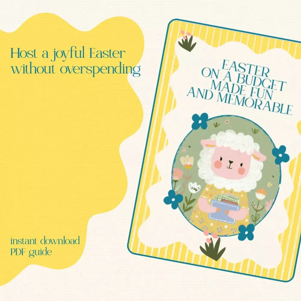 Easter on a Budget Made Fun and Memorable – A Practical Guide on how to host easter without overspending | Frugal Easter Planning eBook & Checklist