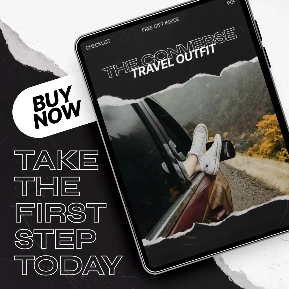 The Converse Travel Outfit – Ultimate Checklist for Effortless Converse Travel Outfits | Digital Download Packing Guide