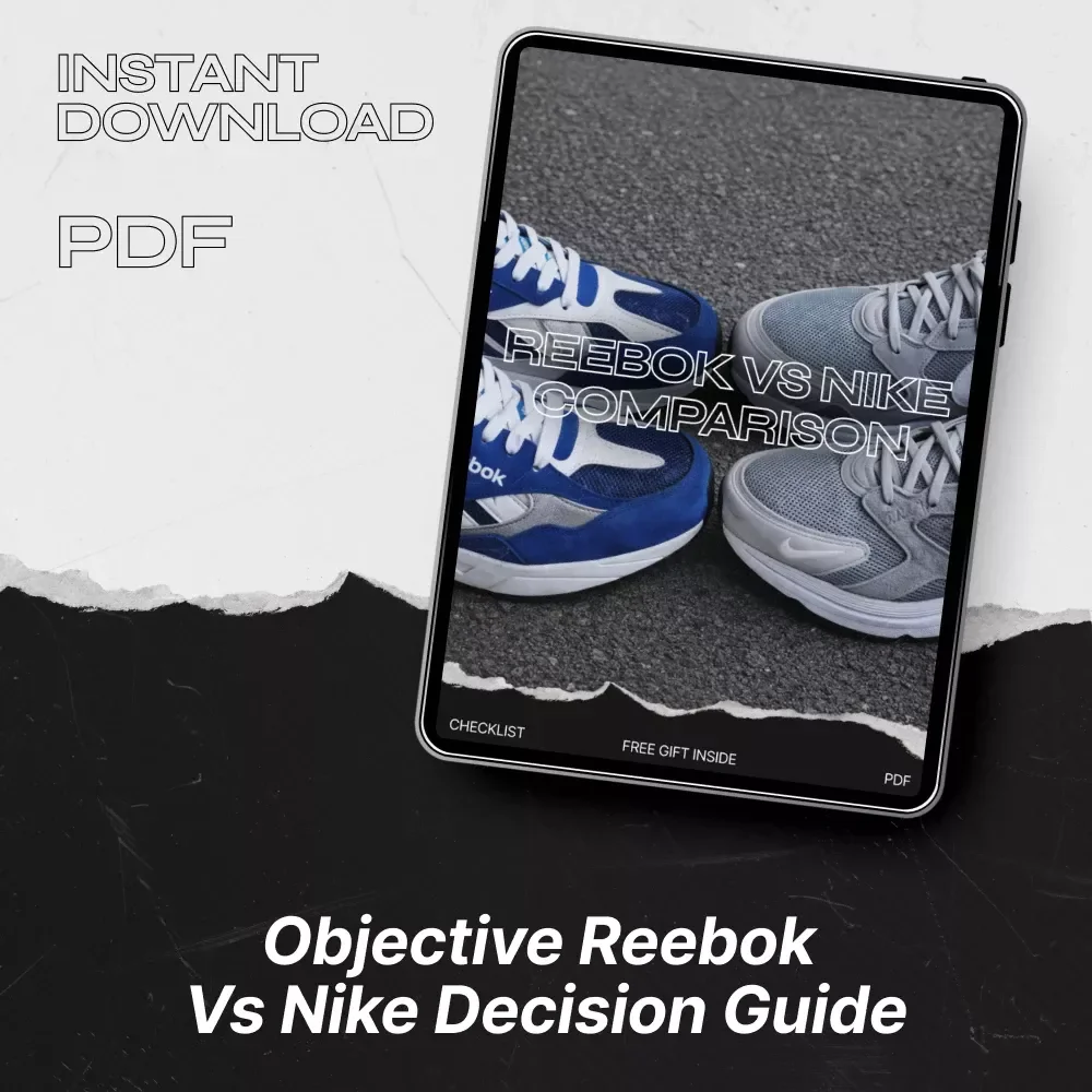 Reebok vs Nike Comparison Checklist | In-Depth reebok vs nike comparison Guide for Sneaker Buyers, Athletes & Brand Strategy Analysis | Digital Download